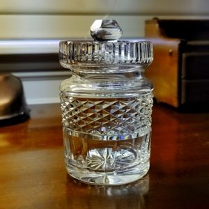 Waterford Crystal Jam/Condiment jar